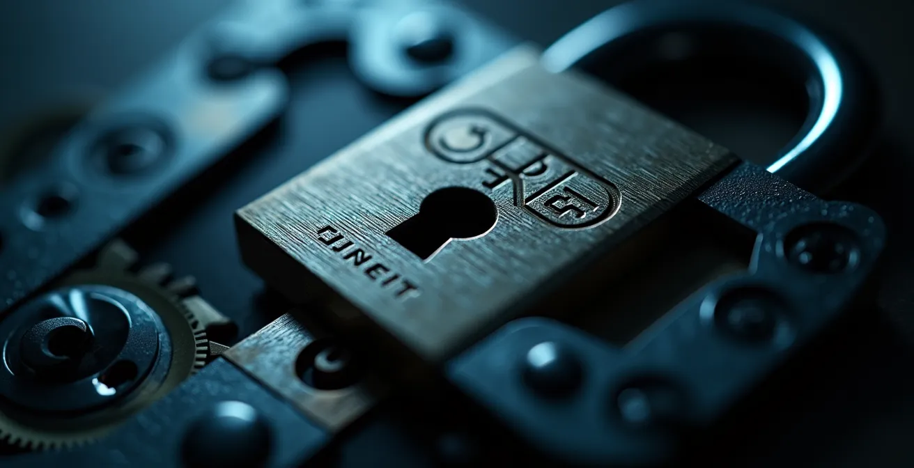 Visualisierung der DSGVO-Anforderungen bei KI-Nutzung und Schutz von Geschäftsgeheimnissen