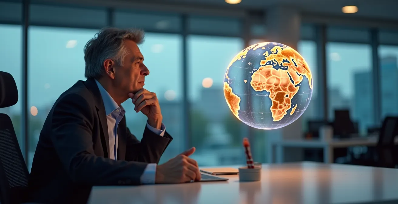 Visualisierung des Home Bias Effekts bei deutschen Anlegern